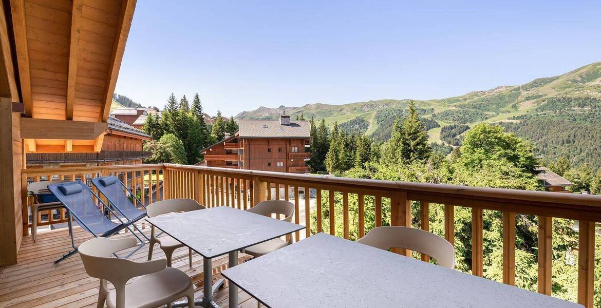 A louer chalet à Méribel de 195 m² et 5 chambres