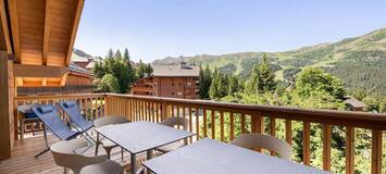 For rental chalet in Méribel with 195 sqm and 5 bedrooms