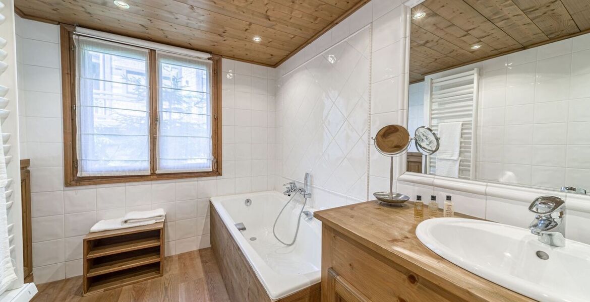 This 200m2 Chalet in Plantret, Courchevel 1850  is for rent 
