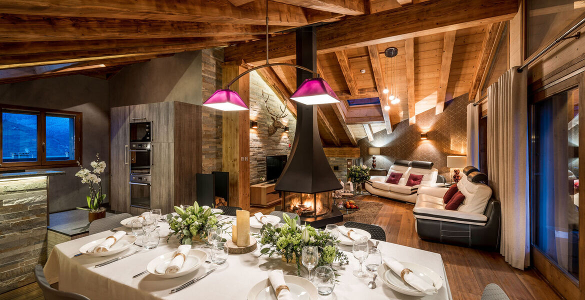 CHALETS DE LUXE ET SPACIEUX EN LOCATION AU PRAZ COURCHEVEL