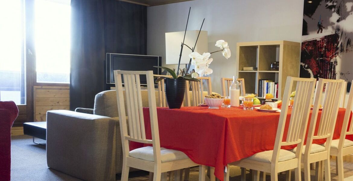 Apartamento de tres dormitorios en Courchevel 1850