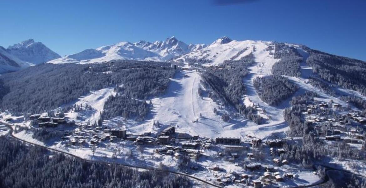 All new contemporary and south facing duplex in Courchevel