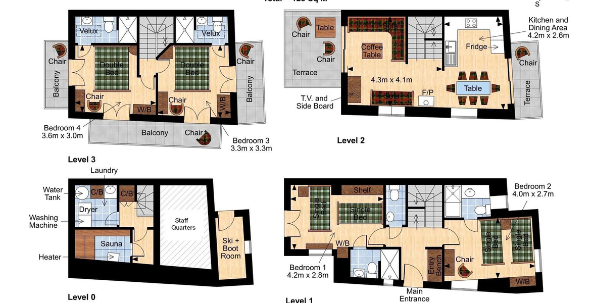 Apartamento en alquiler en Moriond