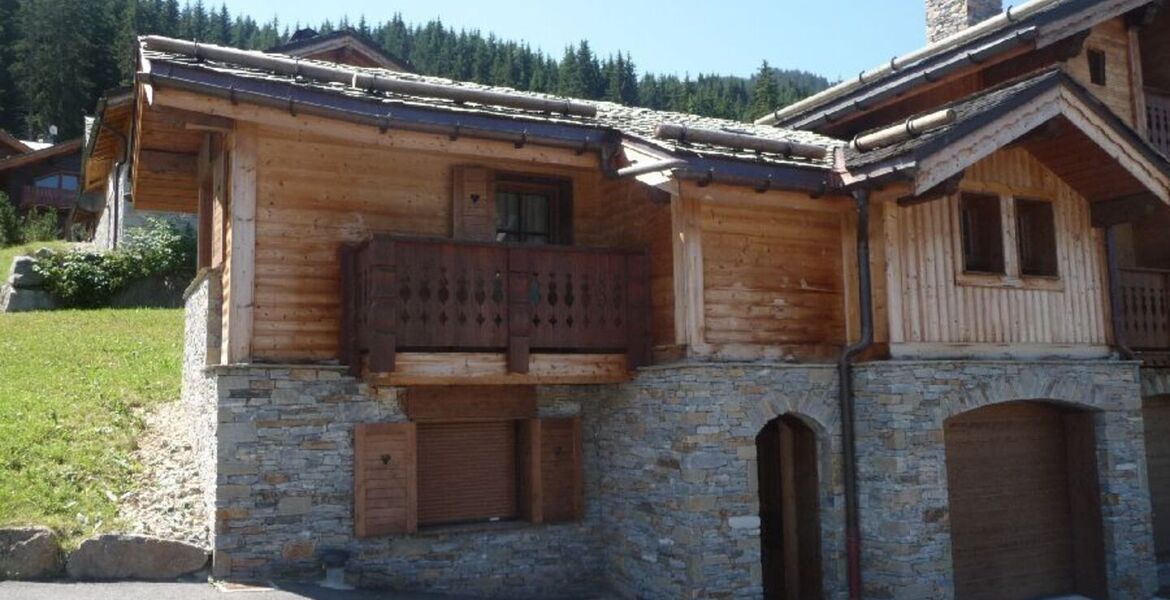 Petit chalet à louer à La Tania de 55 m2 et 2 chambres 