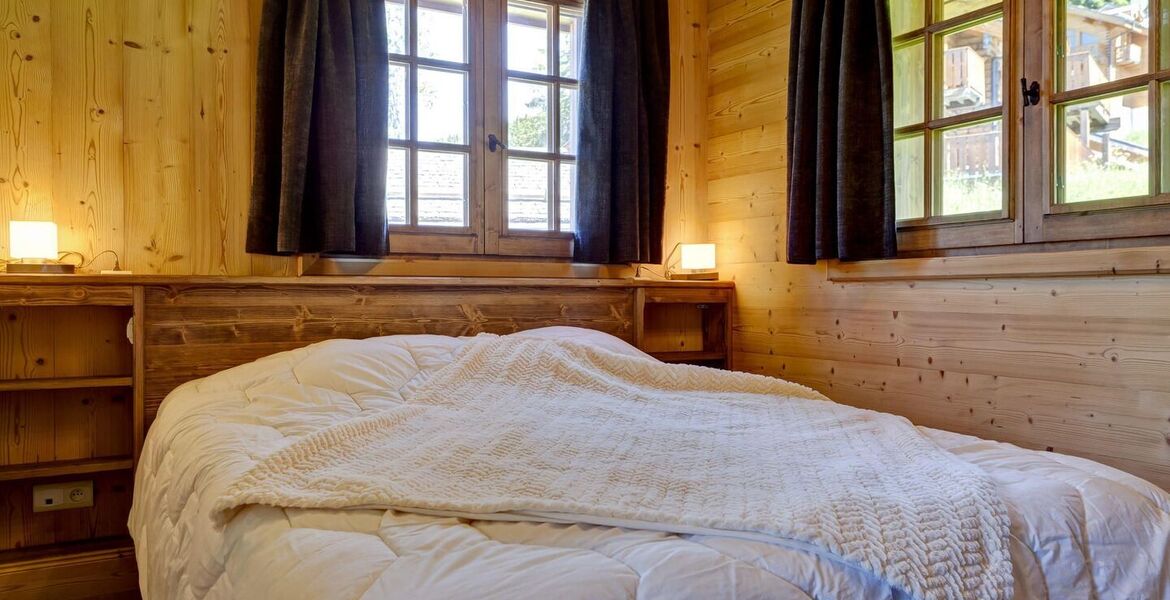 Small chalet for rent in La Tania with 55 sqm and 2 bedrooms