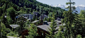 Petit chalet à louer à La Tania de 55 m2 et 2 chambres 