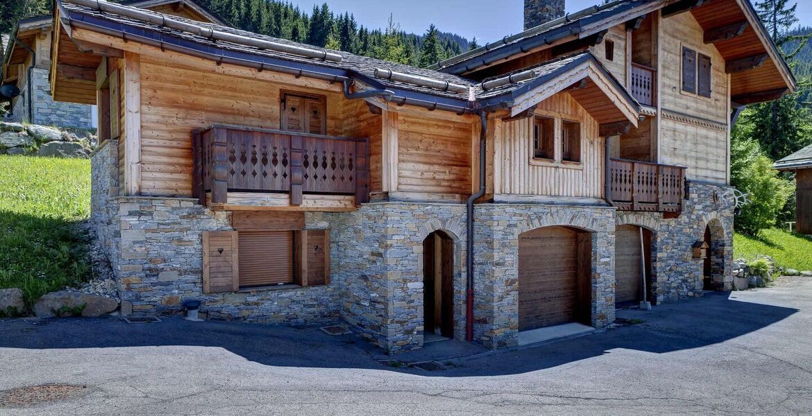 Petit chalet à louer à La Tania de 55 m2 et 2 chambres 