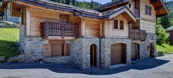 Petit chalet à louer à La Tania de 55 m2 et 2 chambres 