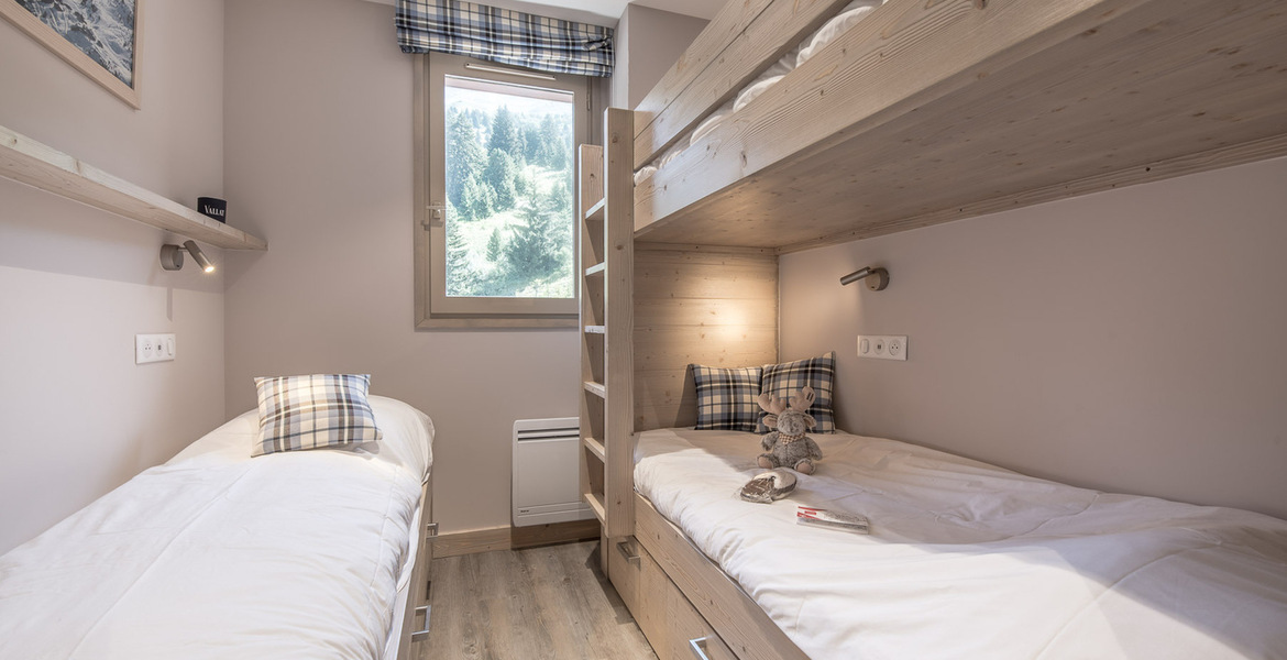 5-room flat with cabin for 8 people for rent Méribel Mottare