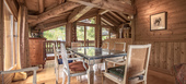 Chalet for rent in Méribel with 300 sqm and 4 bedrooms