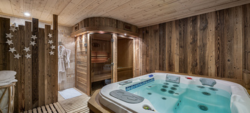 Discover this 5-bedroom apartment with spa, in Courchevel