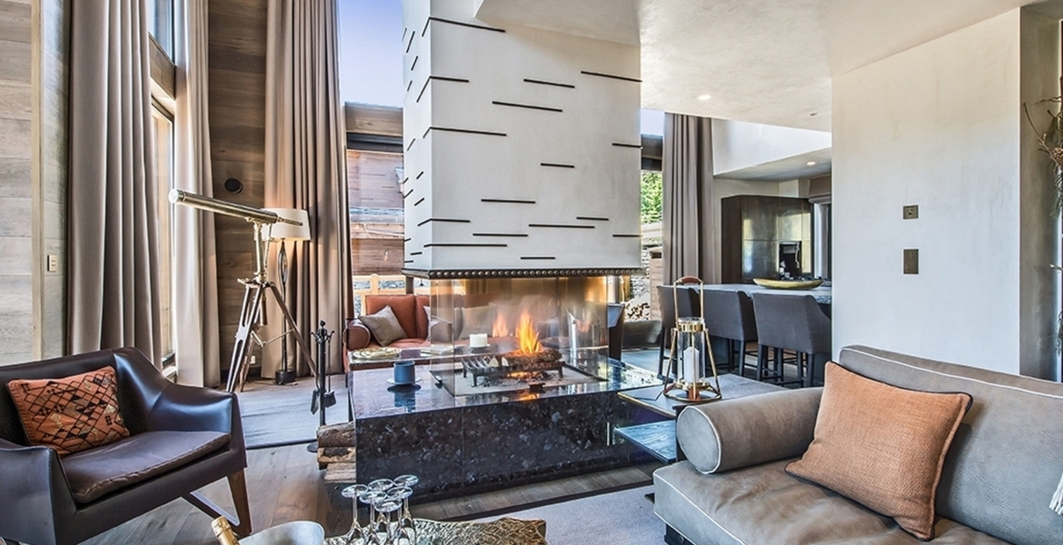 A Breathtaking 8-Bedroom Ski-In Ski-Out Luxury Chalet