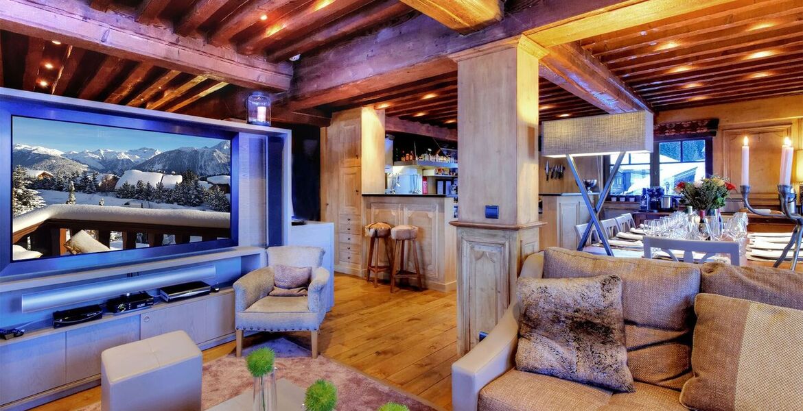 Chalet for rent in courchevel 1850