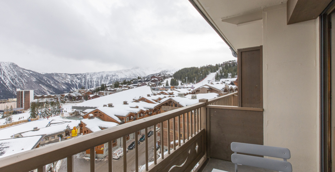 Квартира 615 с балконом - вид на горы Plantret