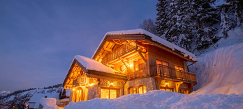 Chalet au centre de Méribel, au bout d'un cul-de-sac pour un