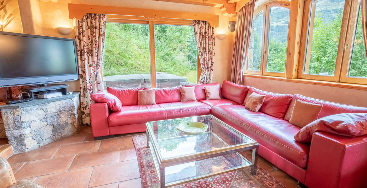 Chalet in the centre of Méribel, at the end of a cul-de-sac 