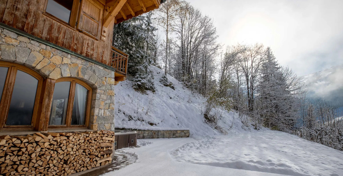 Chalet in the centre of Méribel, at the end of a cul-de-sac 