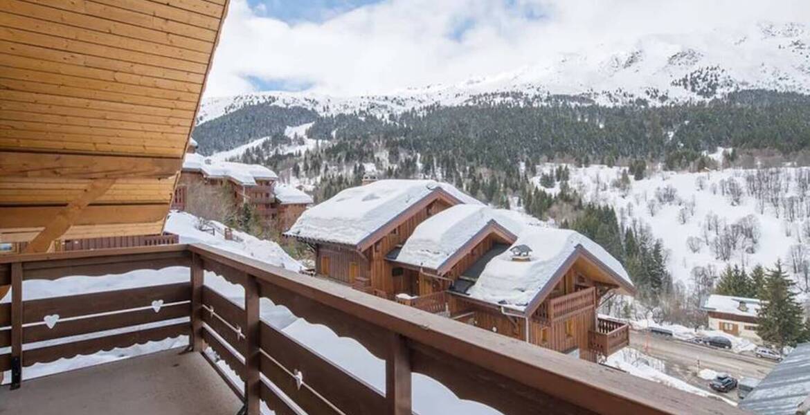 Rent your chalet near the ski slopes in Méribel with all the