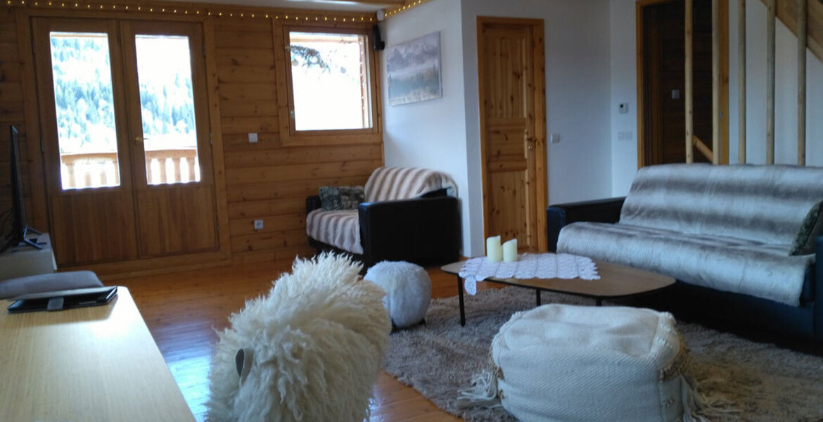 Rental of a chalet located between the village "Les Allues" 