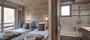 Le Chalet est un chalet de 8 lits avec service de traiteur, 