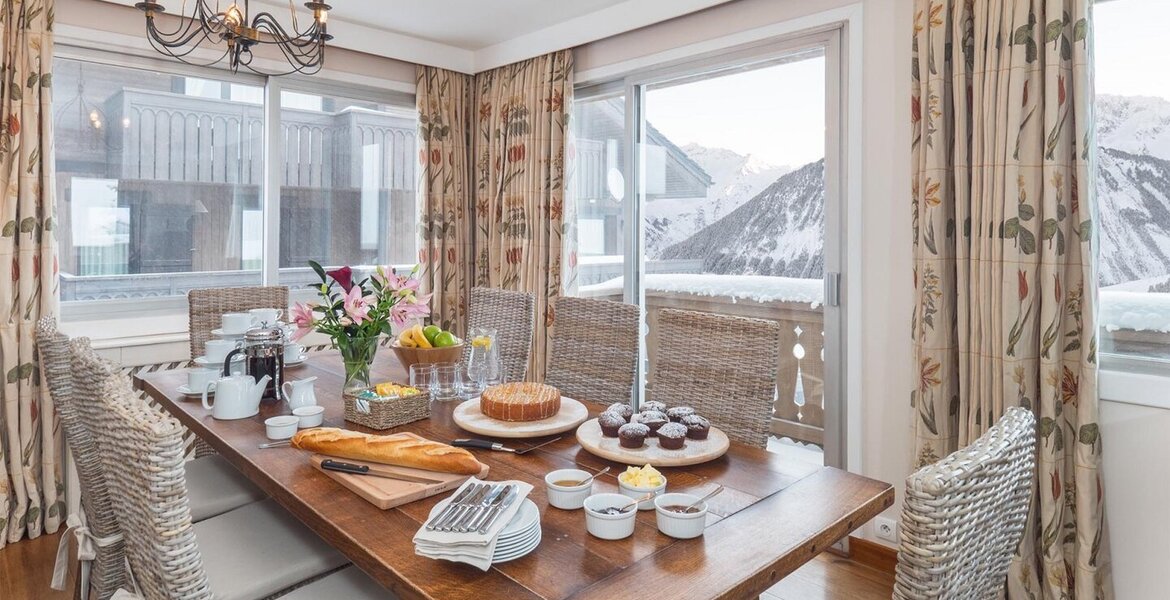 Chalet offers comfortable accommodation for up to 7 guests, 