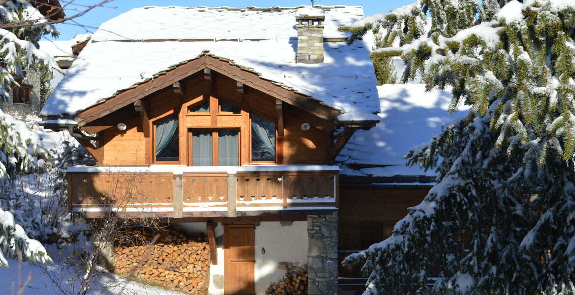 Entre pistes de ski et sapins, dans le quartier des Brigues