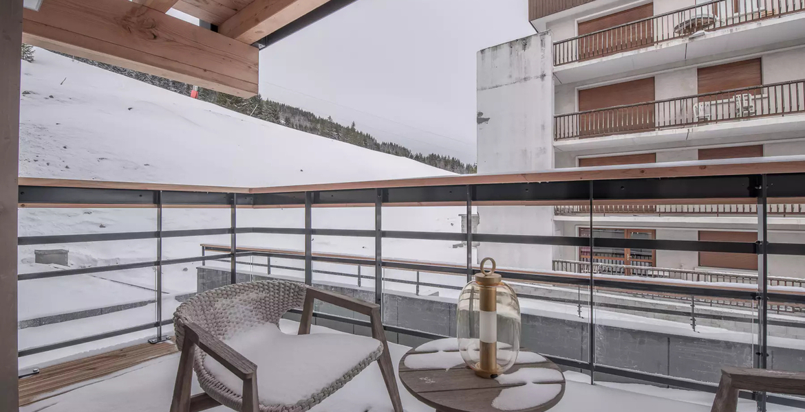 Superb flat in the residence in the heart of Courchevel vill