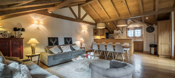 Duplex flat of 100m² in Courchevel A 3 bedroom flat, located