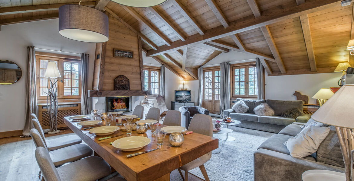 Duplex flat of 100m² in Courchevel A 3 bedroom flat, located