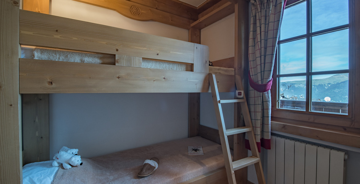 Duplex flat of 100m² in Courchevel A 3 bedroom flat, located