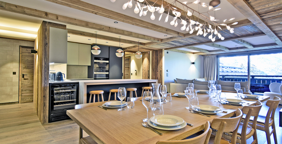 Magnificent new 130 m² apartment Rond-Point des Pistes