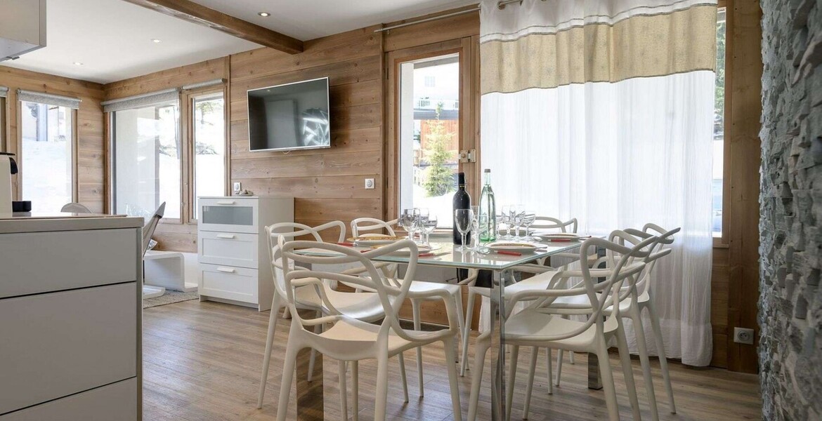 Sunny and comfortable flat in the centre of Courchevel 1850,