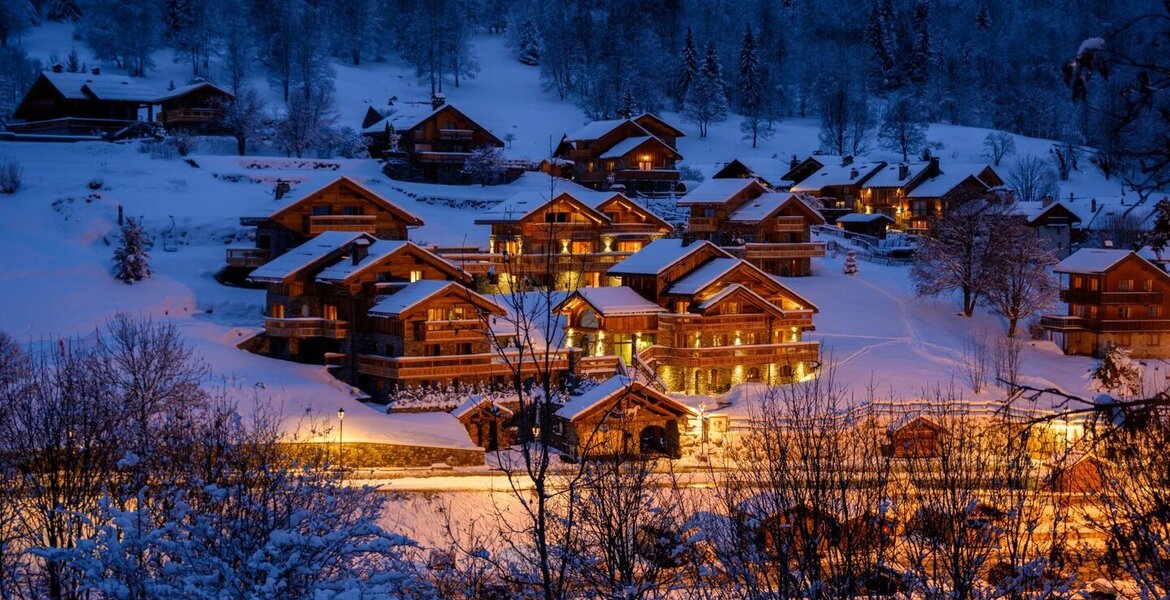 Construit au cours des 7 dernières années, le Chalet a un fa