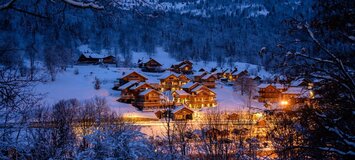 Construit au cours des 7 dernières années, le Chalet a un fa