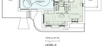 Construit au cours des 7 dernières années, le Chalet a un fa