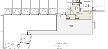 Construit au cours des 7 dernières années, le Chalet a un fa