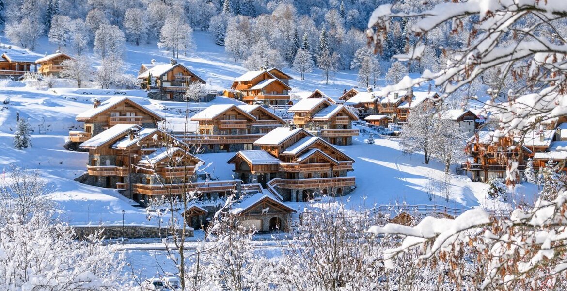 Construit au cours des 7 dernières années, le Chalet a un fa