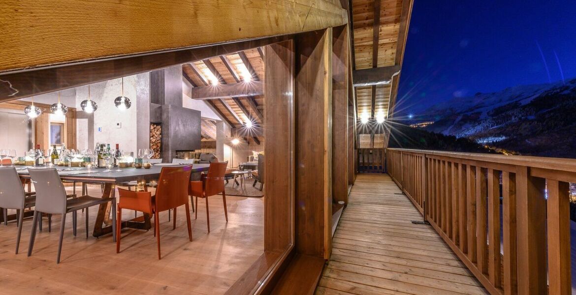 Chalet for rent in Meribel