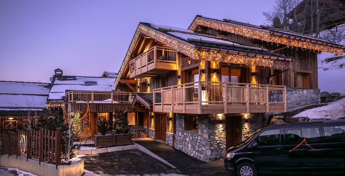 Chalet for rent in Meribel