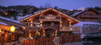 Chalet for rent in Meribel