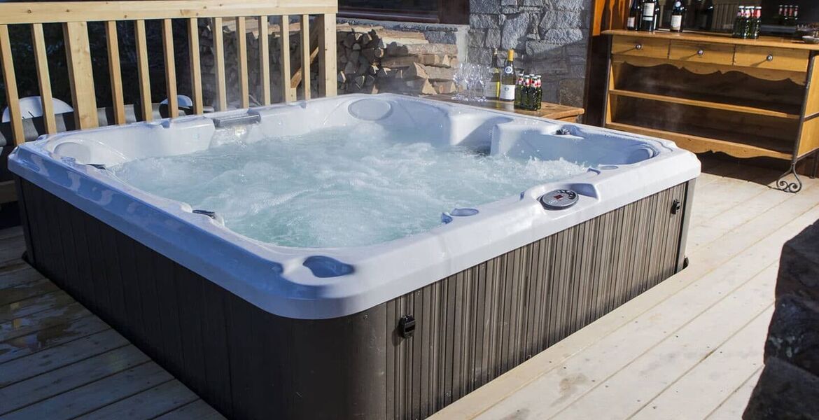 Meribel en alquiler Chalet con Jacuzzi  