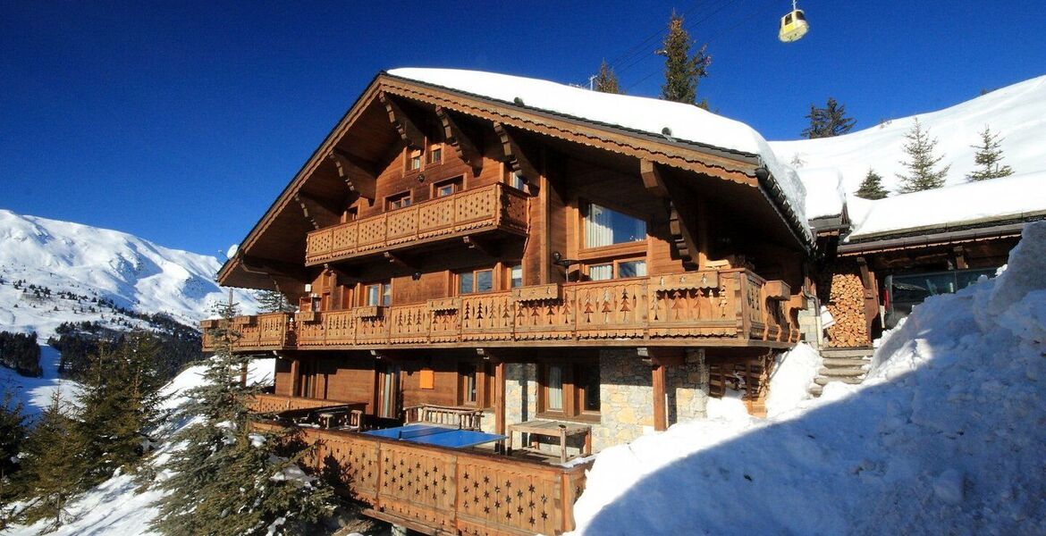 Chalet for rent in Meribel