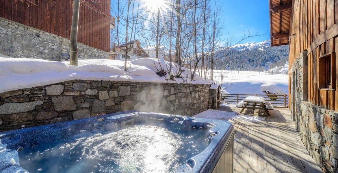 Chalet for rent in Meribel