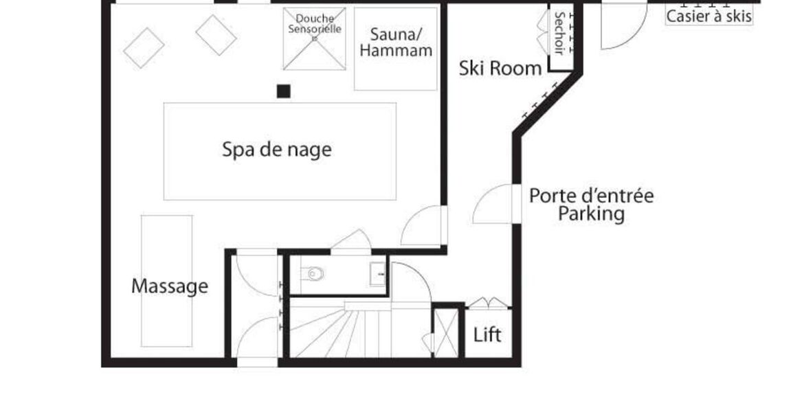 Chalet for rent in Meribel