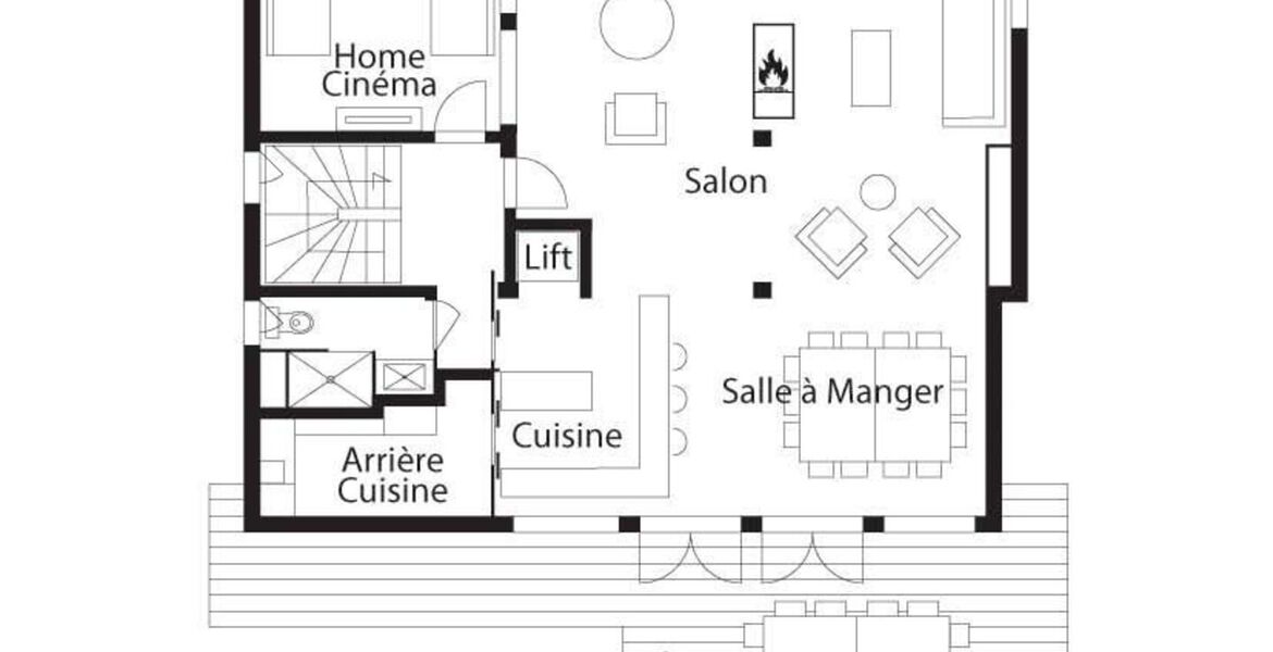 Chalet à louer à Méribel