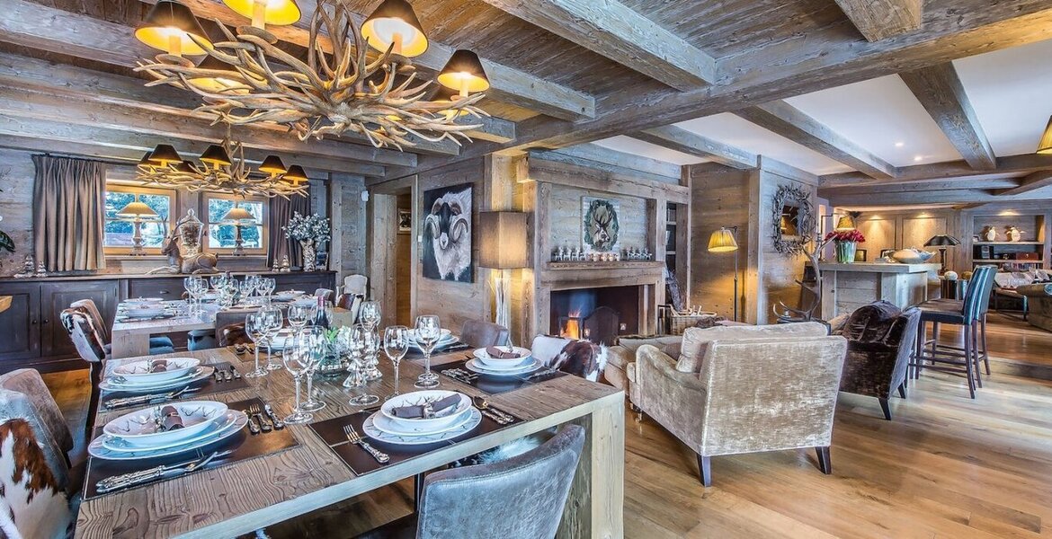 The ultimate luxury chalet located a few minutes