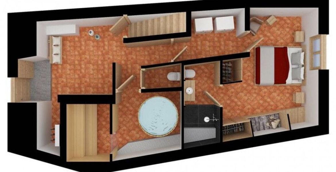 Chalet for rent in Méribel Raffort