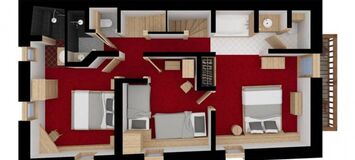 Chalet for rent in Méribel Raffort