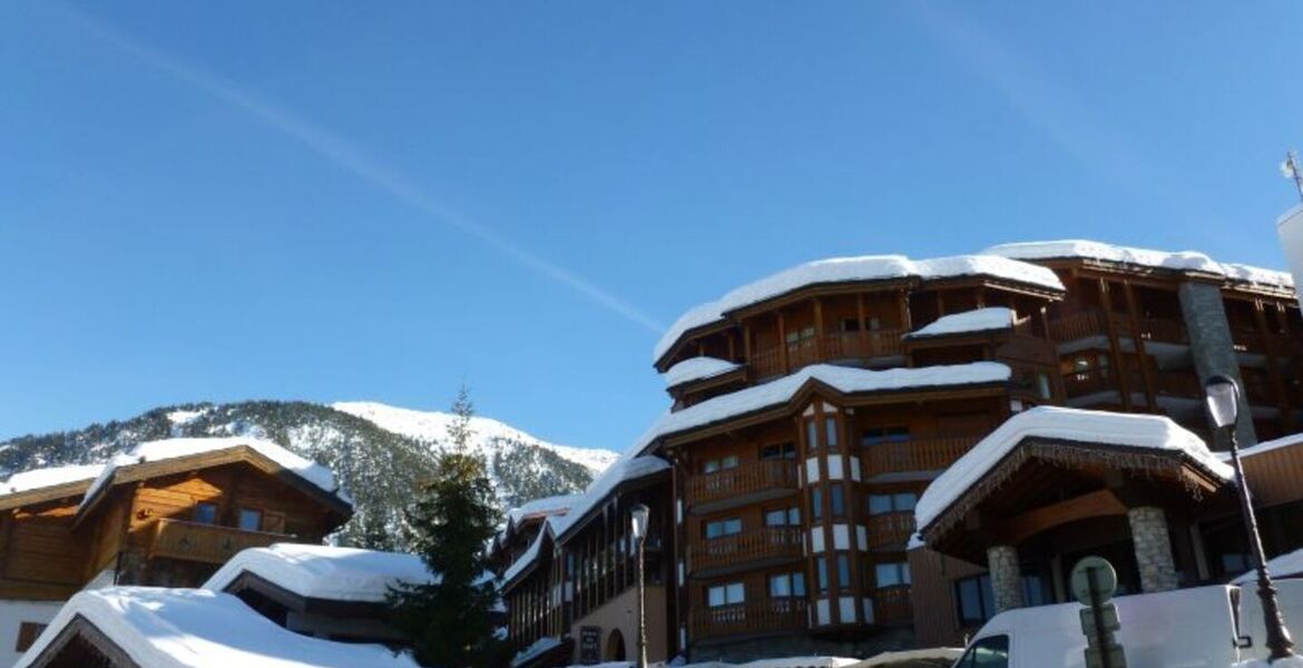 Courchevel 1650 - Apartamento de 1 dormitorio y 28 m2 con al