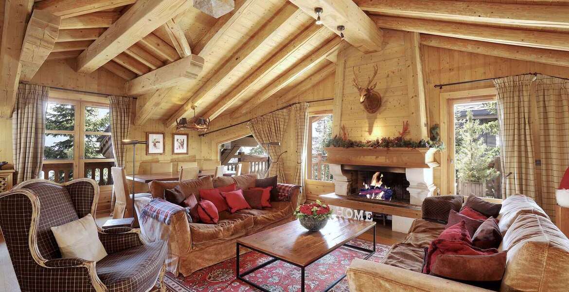 Propriété de Haut Standing – Courchevel 1850  Chalet au luxe